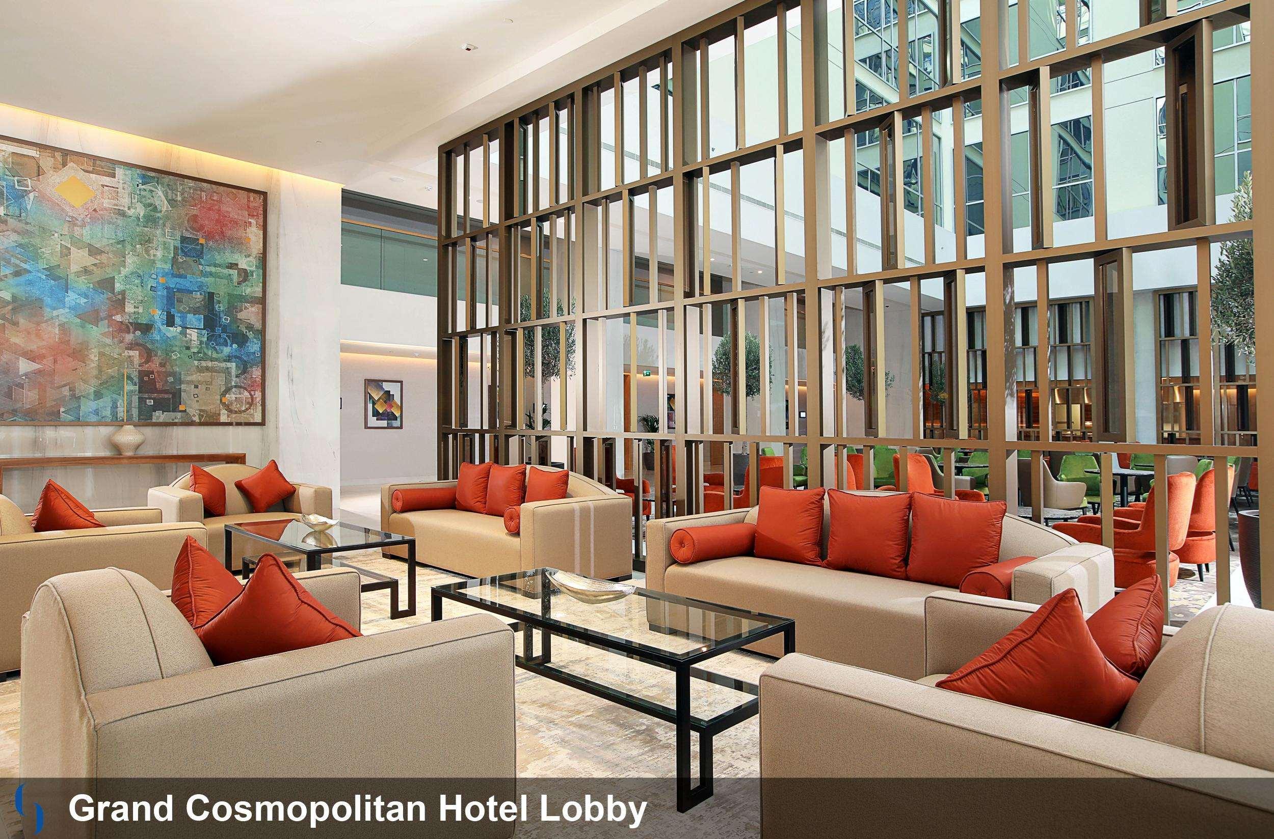 Grand Cosmopolitan Hotel Дубай Экстерьер фото